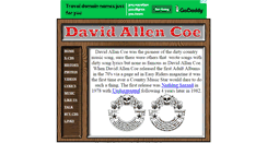 Desktop Screenshot of davidallencoe.net