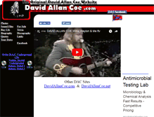 Tablet Screenshot of davidallencoe.com